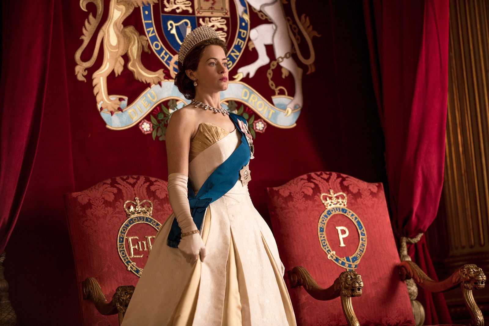 Claire Foy, la reina de 'The Crown'.