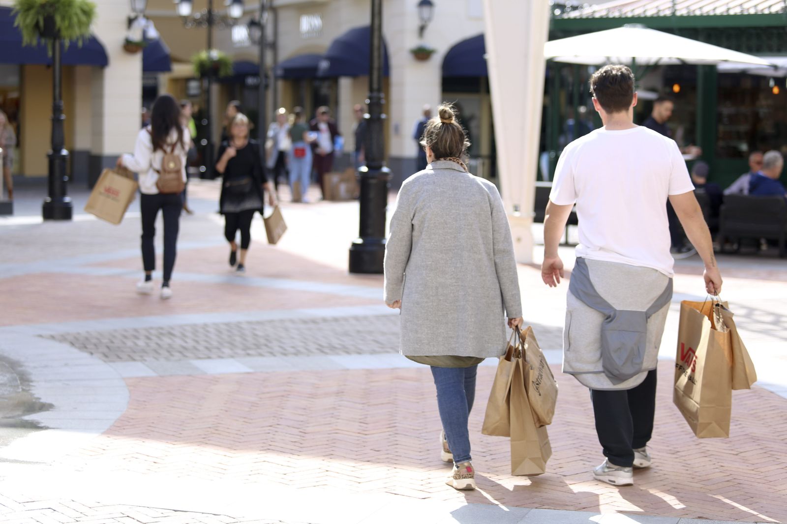 Las fotos de la inauguración del 'outlet' de Plaza Mayor