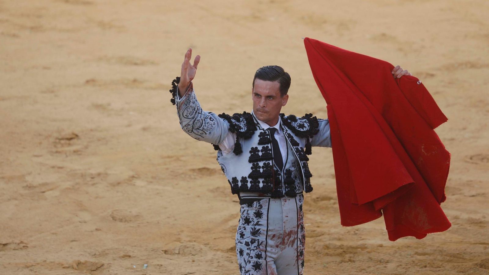 David Galván, durante una de sus faenas.