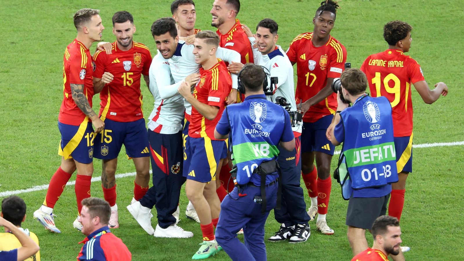 Las mejores fotos del título de España ante Inglaterra
