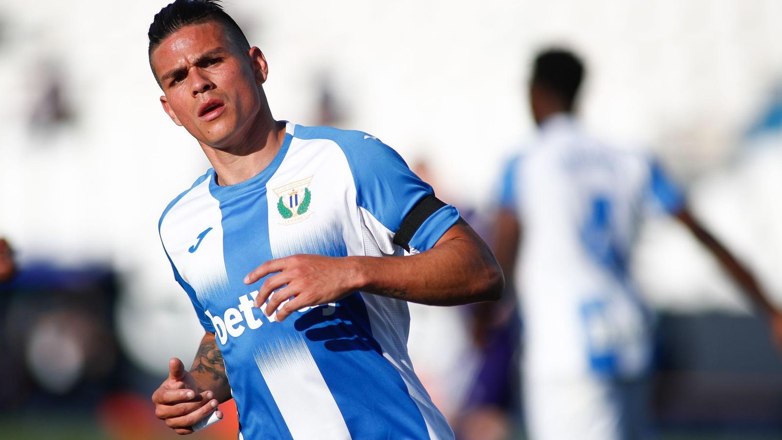 Jonathan Silva, con el Leganés.