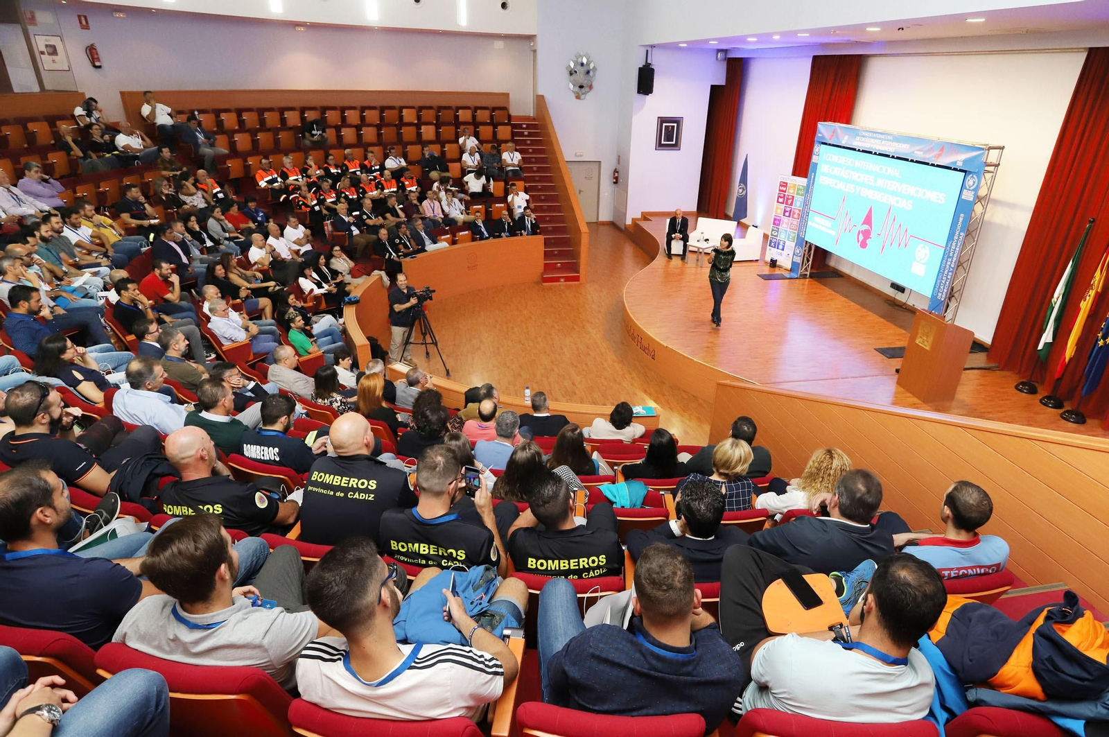 Imágenes del I Congreso Internacional de Catástrofes, Intervenciones especiales y Emergencias