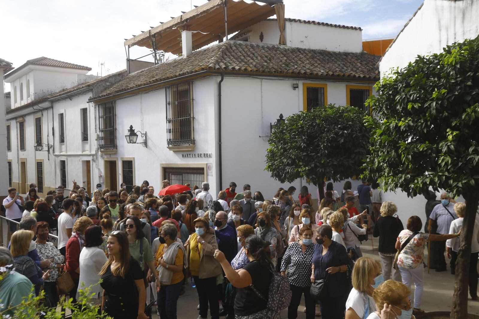Las fotografías del primer día de apertura de los Patios de Córdoba en otoño