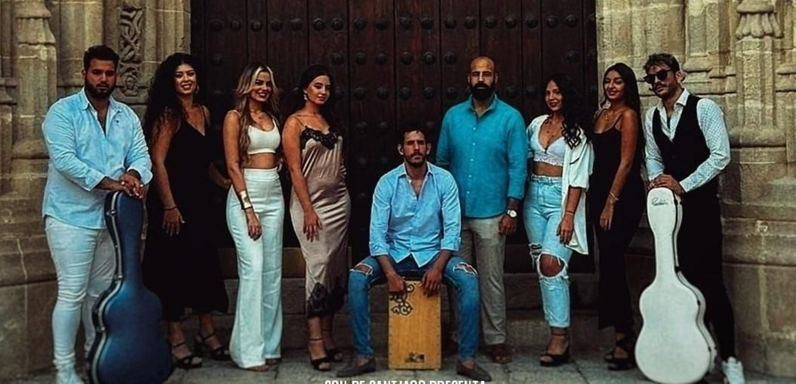 El grupo jerezano 'Son D' Santiago'.