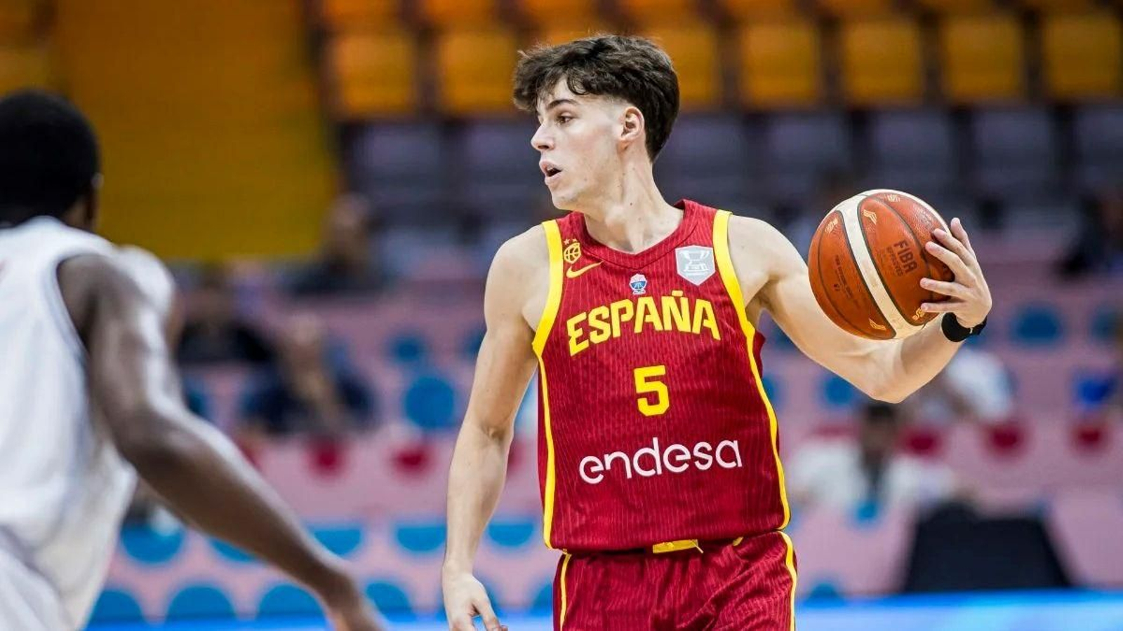 Saint-Supéry durante el encuentro de este jueves.