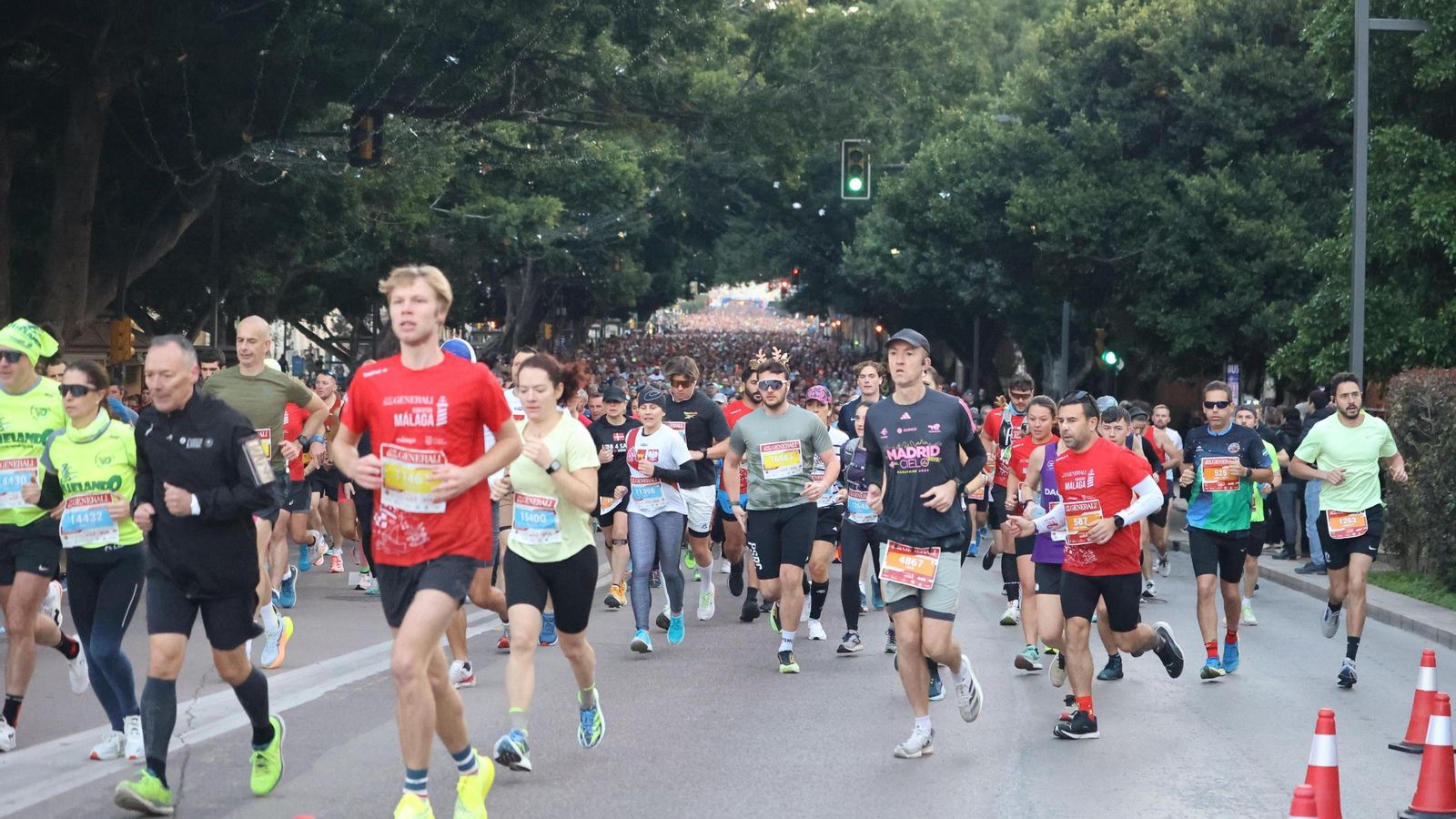 Las mejores fotos de la Maratón de Málaga 2024