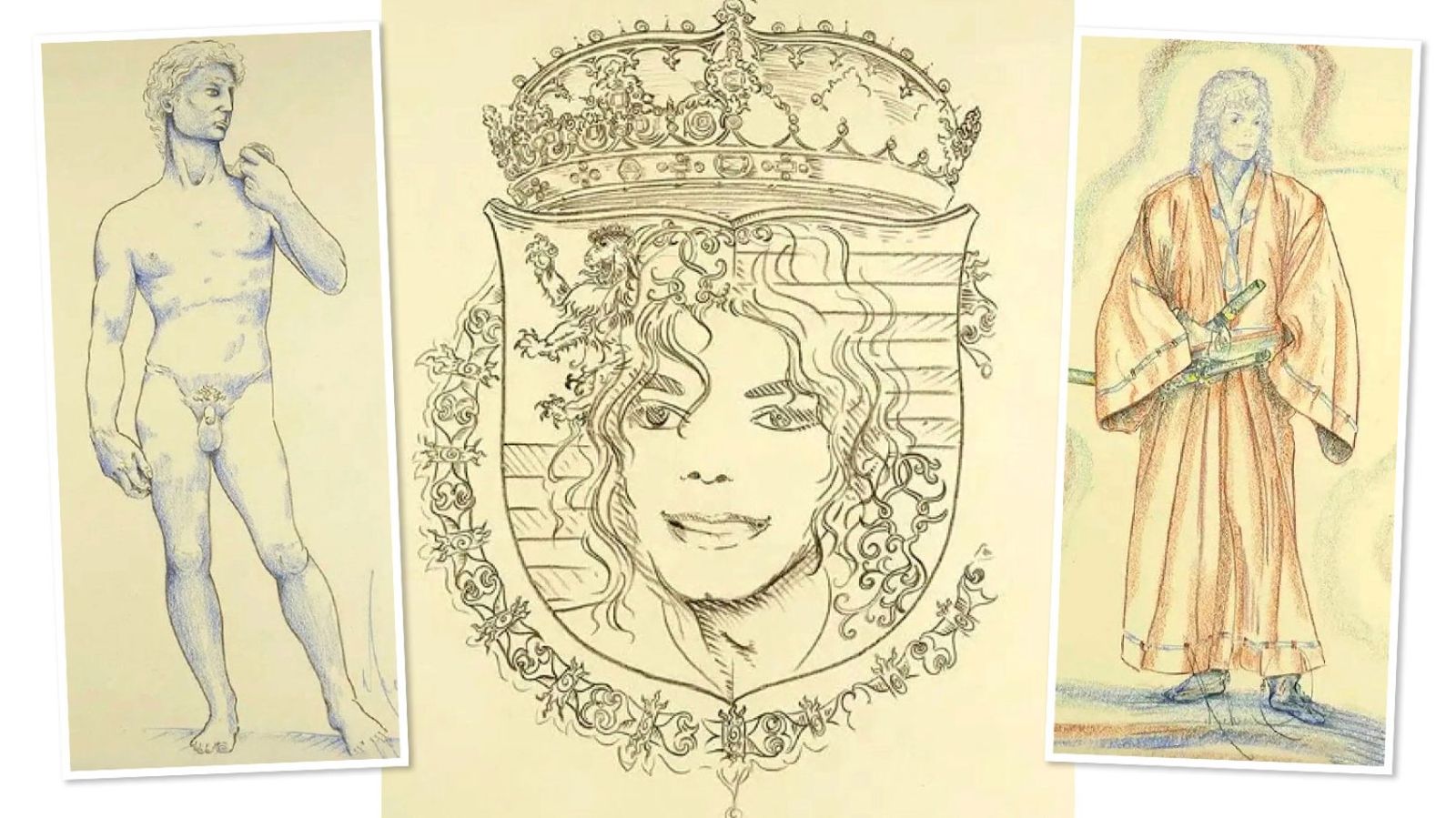 Captura de algunas de las obras subastadas