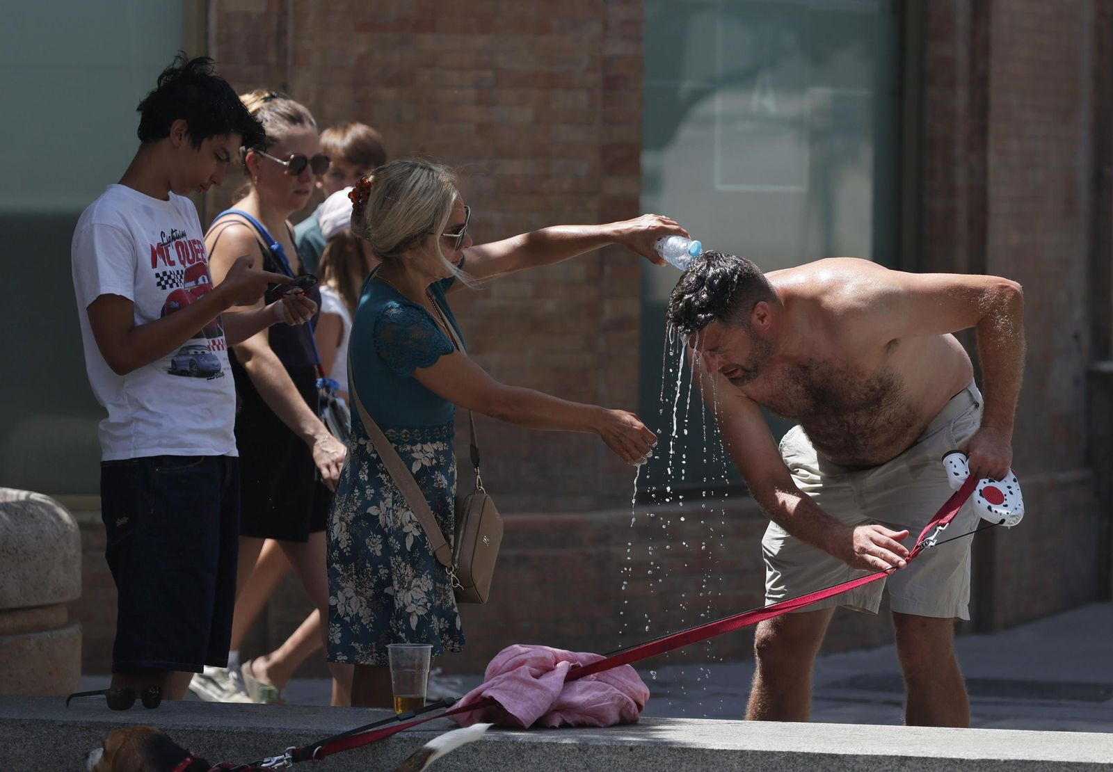Otro día de calor en Sevilla