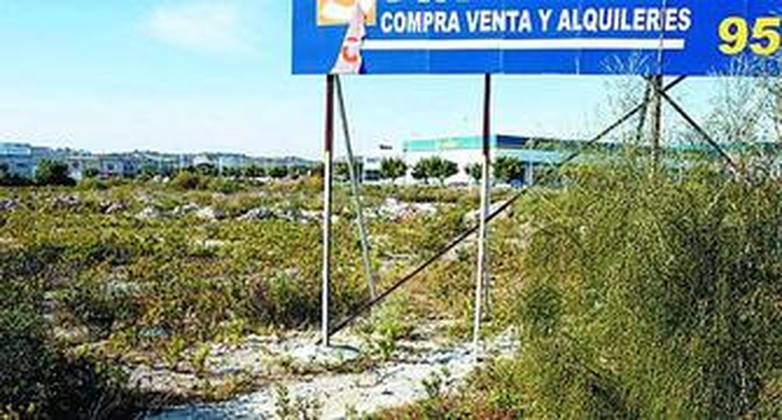 Una de las parcelas inscritas en el registro municipal.