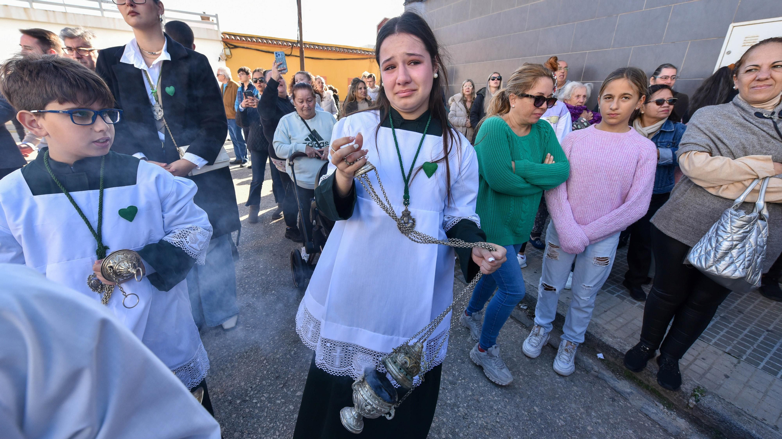 La vuelta de la Virgen de la Esperanza a La Línea, en imágenes