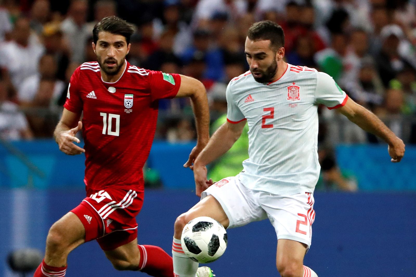 Las imágenes del Irán-España