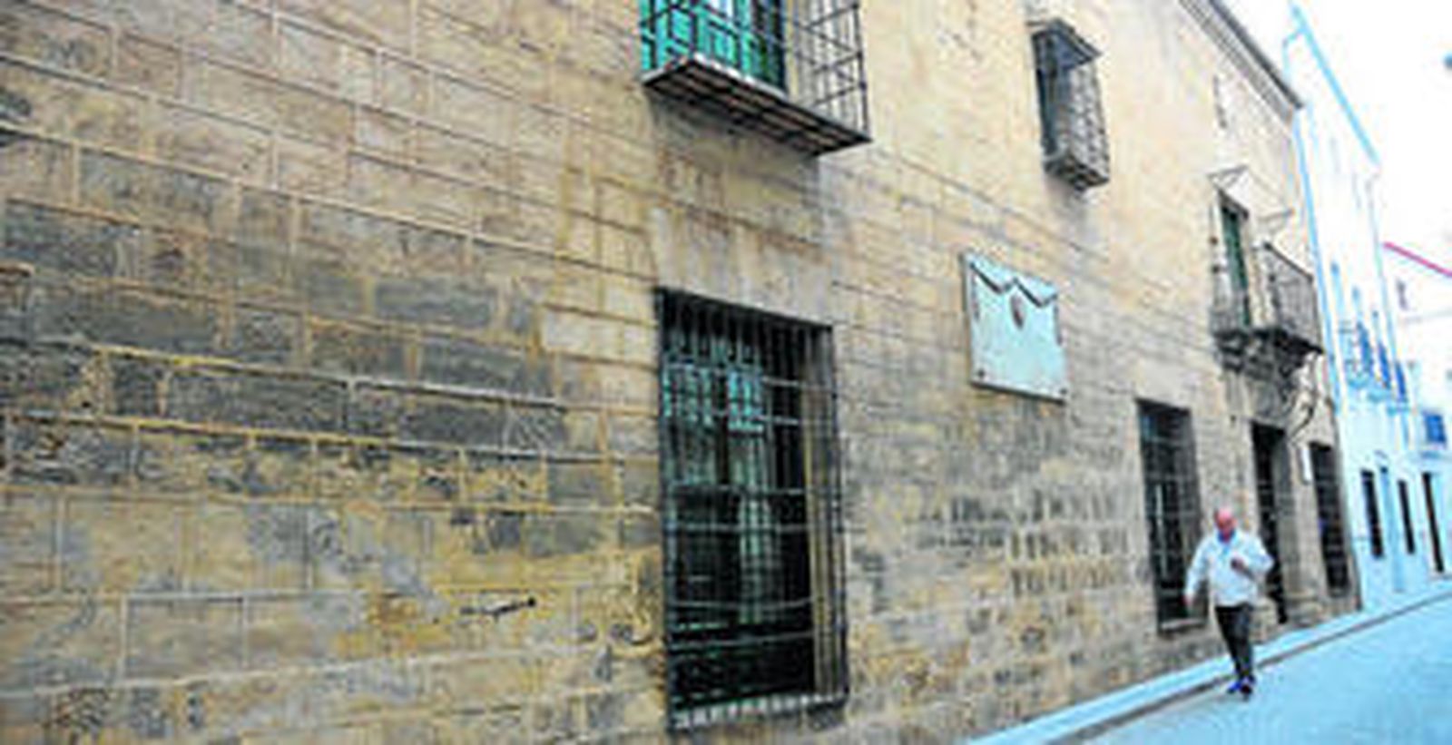 Exterior de la Casa del Inca, en la calle Capitán Alonso de Vargas.