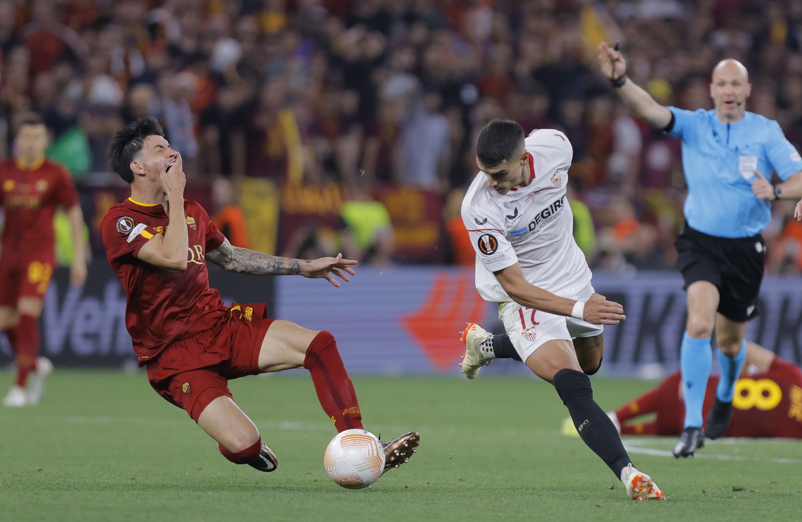 Las imágenes del Sevilla-Roma