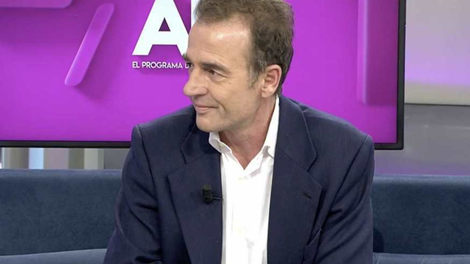 Lequio, este miércoles en el programa en el que trabaja como colaborador.