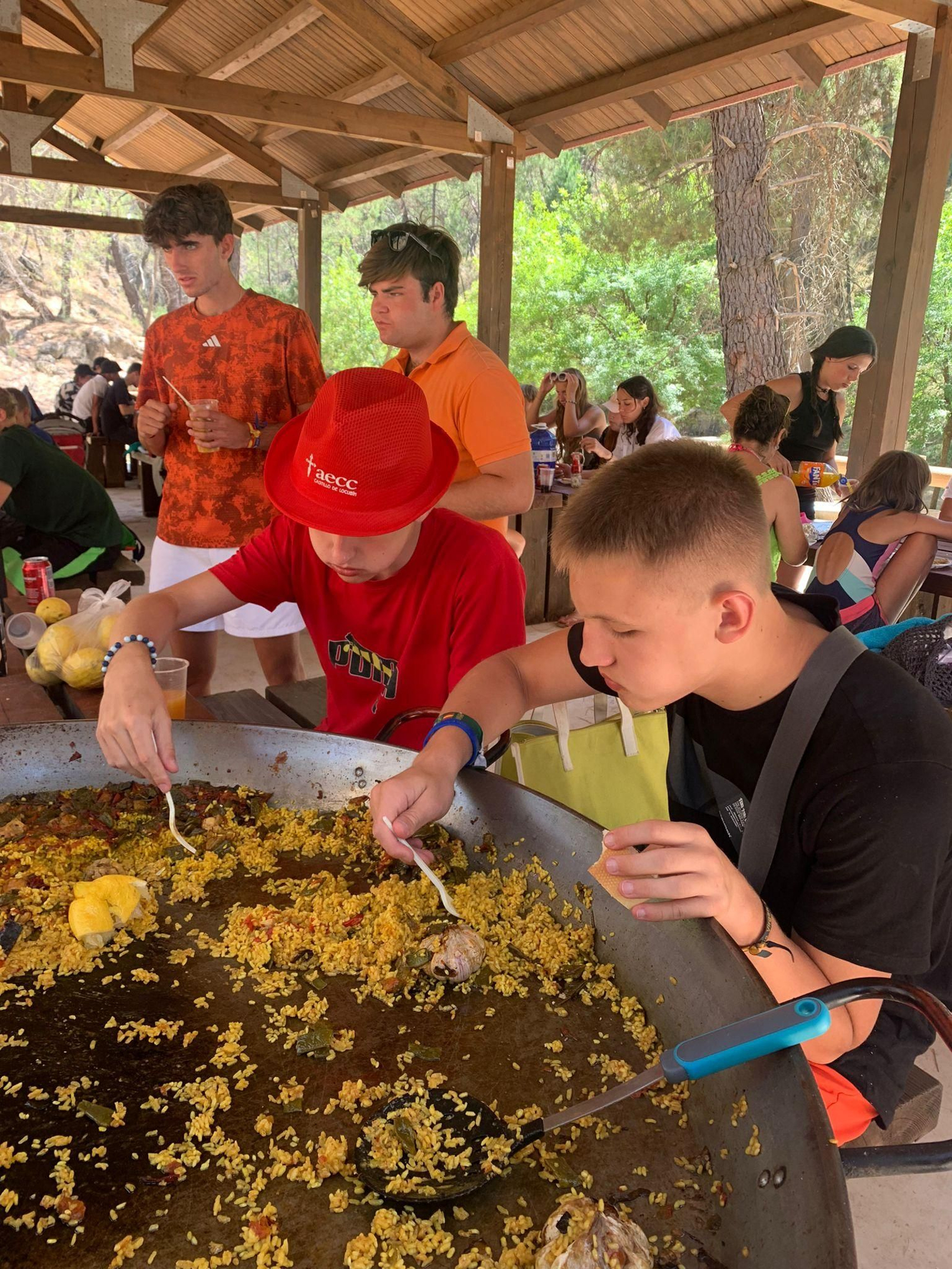 Niños ucranianos del campamento "Un respiro de esperanza" disfrutan en Jaén, en imágenes