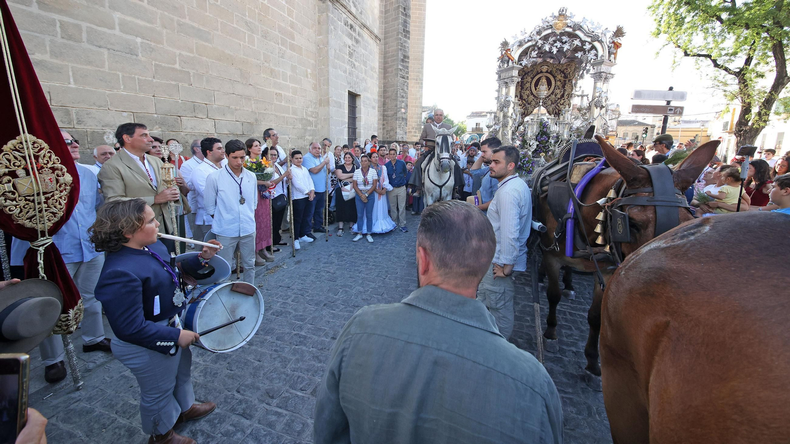Vuelta a Jerez de la hermandad del Rocío