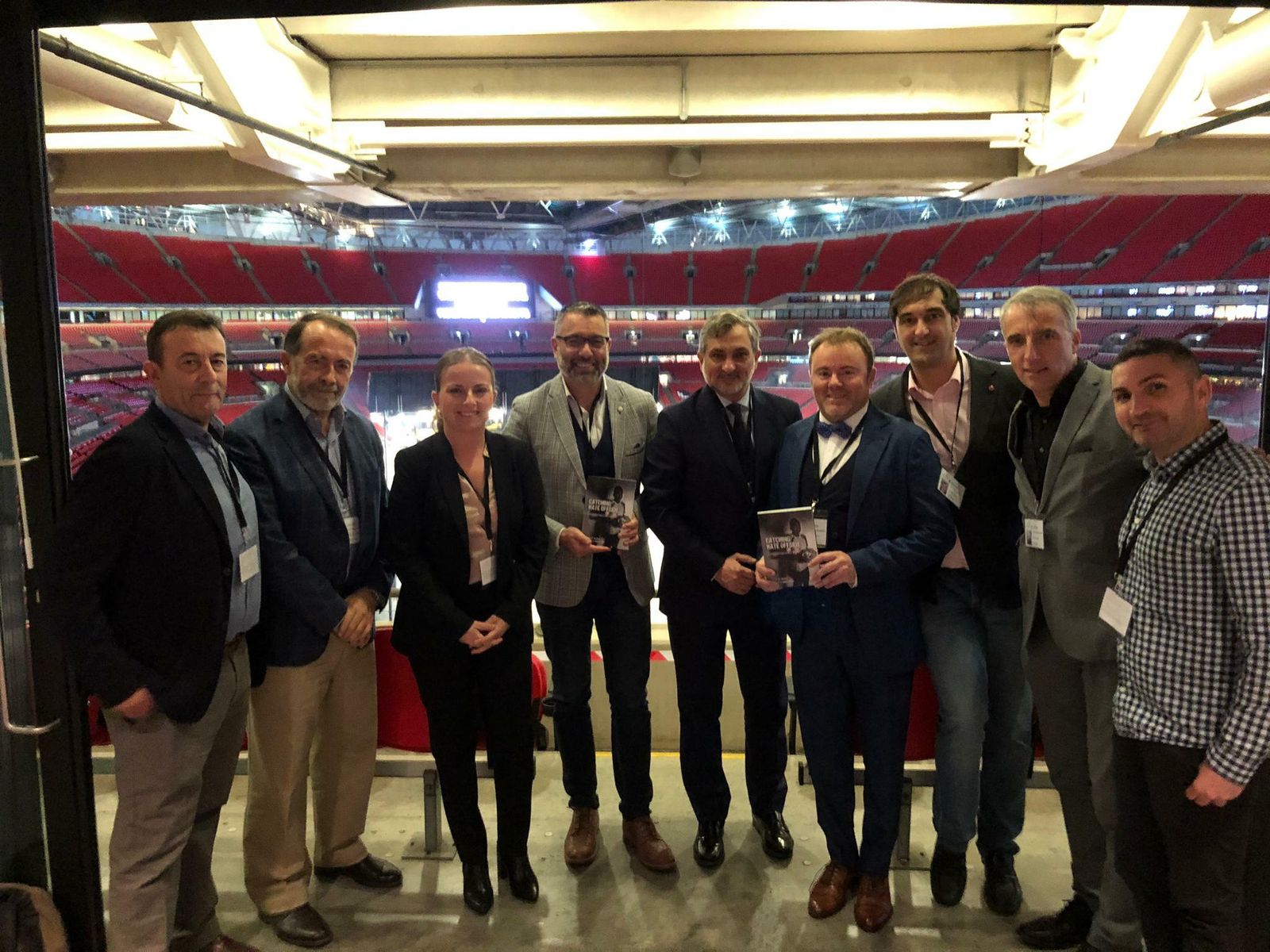 Foto de familia en Wembley.