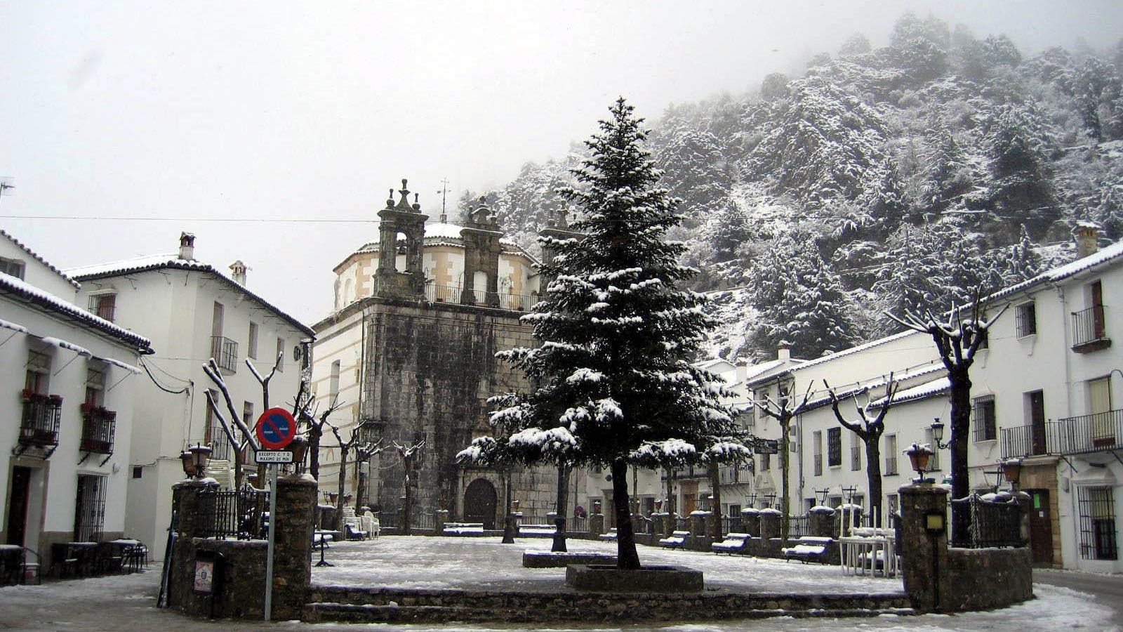 Nevada en Grazalema en 2005