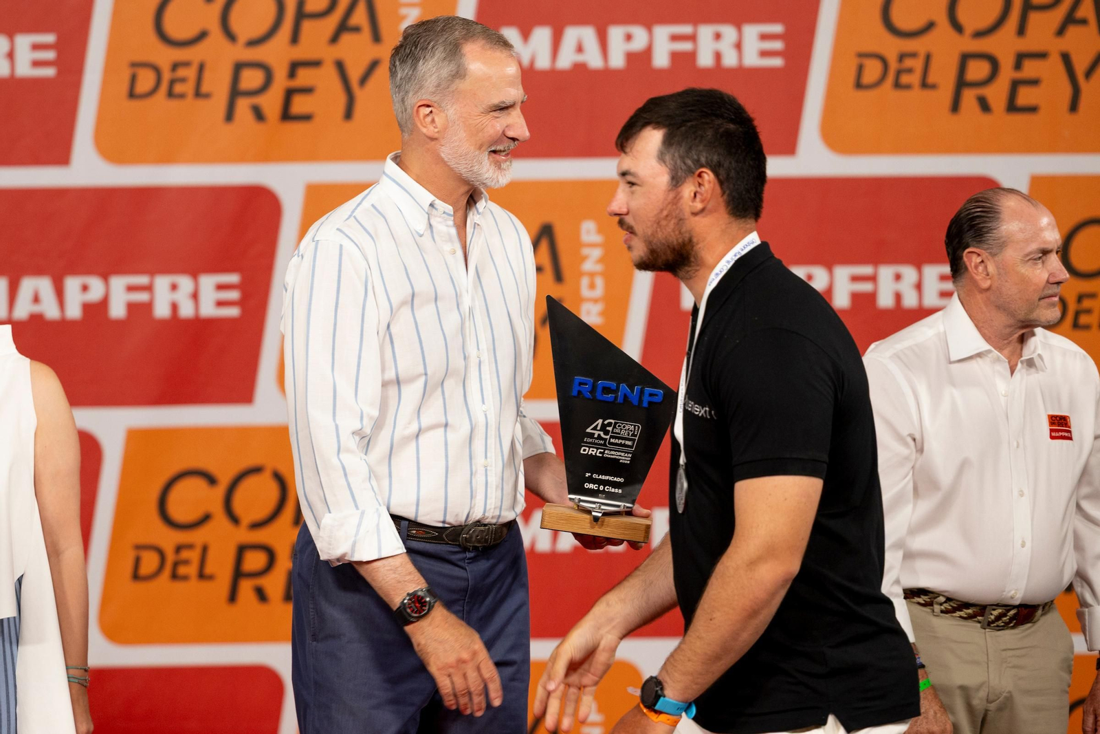 Las fotos de la entrega de premios de la Copa del Rey Mapfre de vela