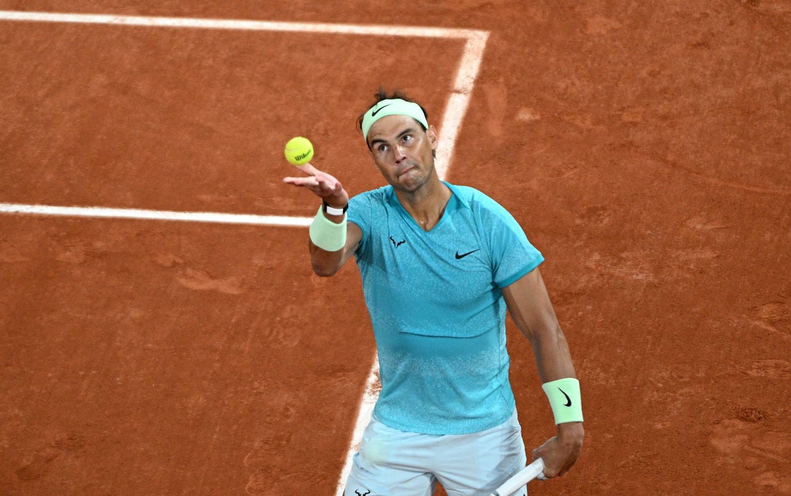 Las fotos del adiós de Nadal en Roland Garros