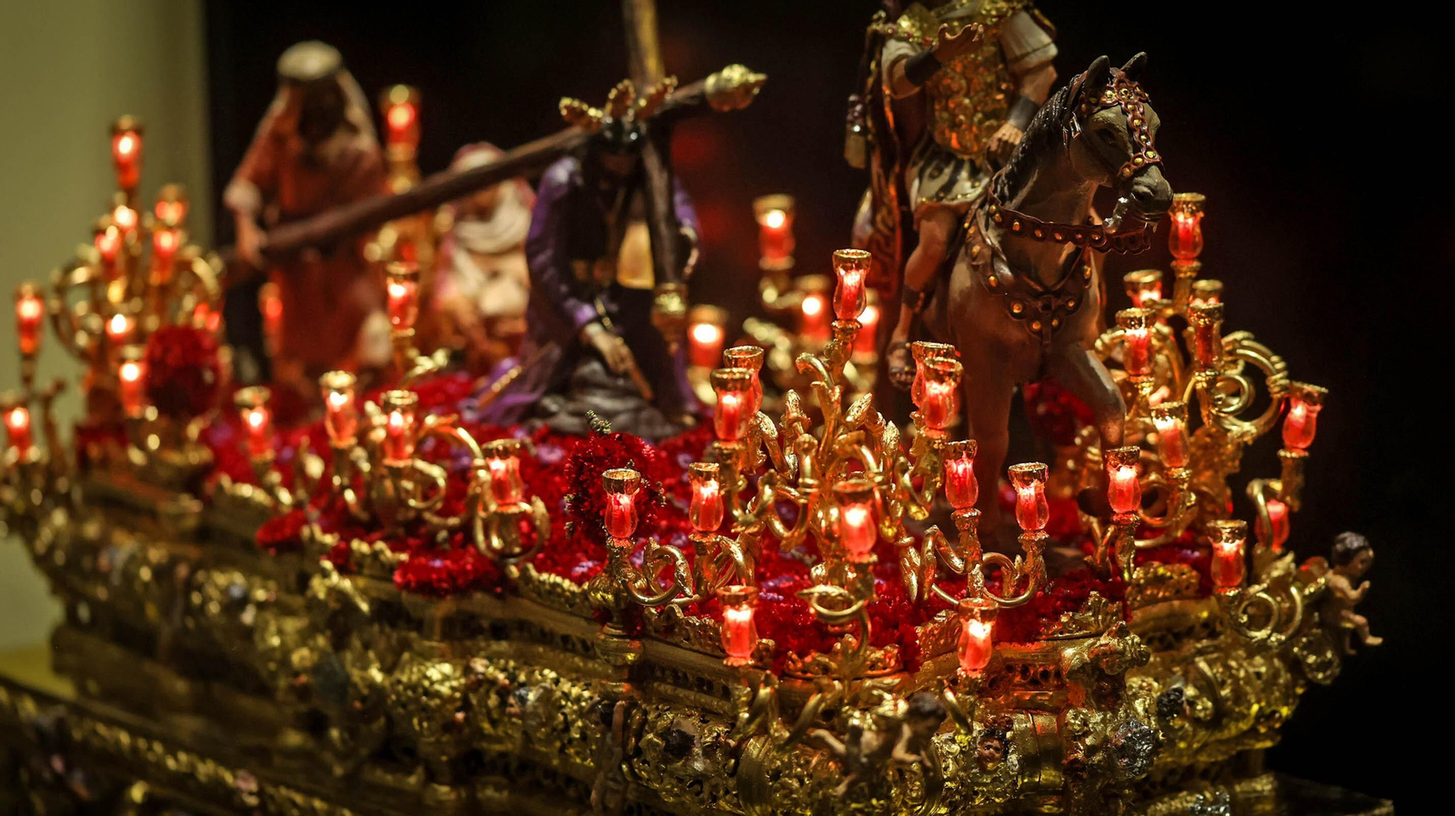 Ya puede verse 'Semana Santa en miniatura' en los claustros de Jerez