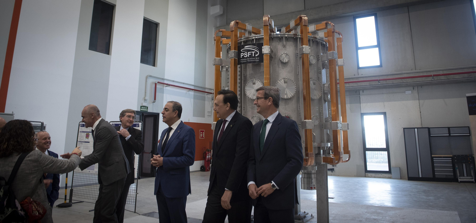 Imágenes de la presentación de Tokamak Smart