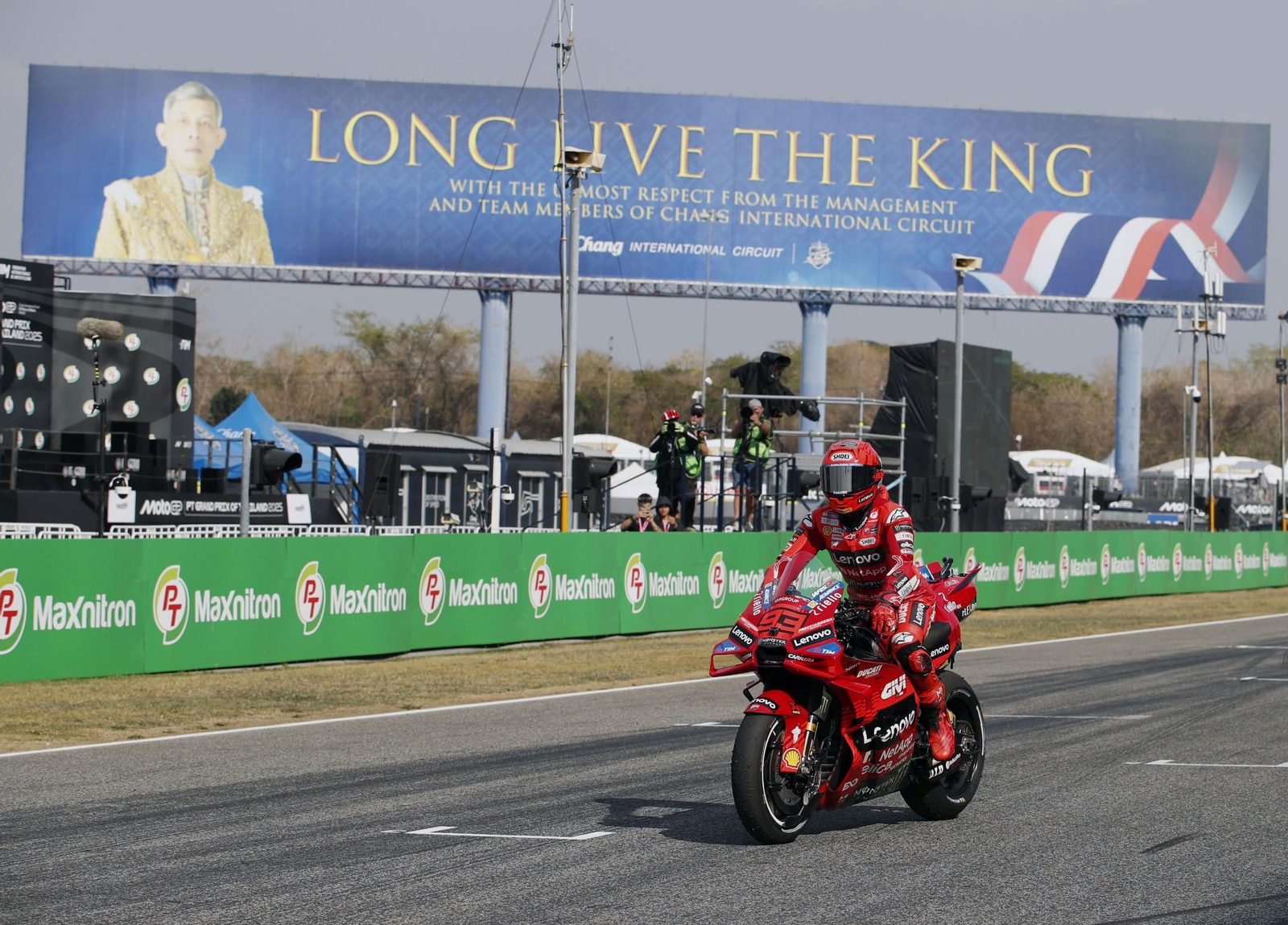 Las fotos del primer triunfo de Marc Márquez en la temporada
