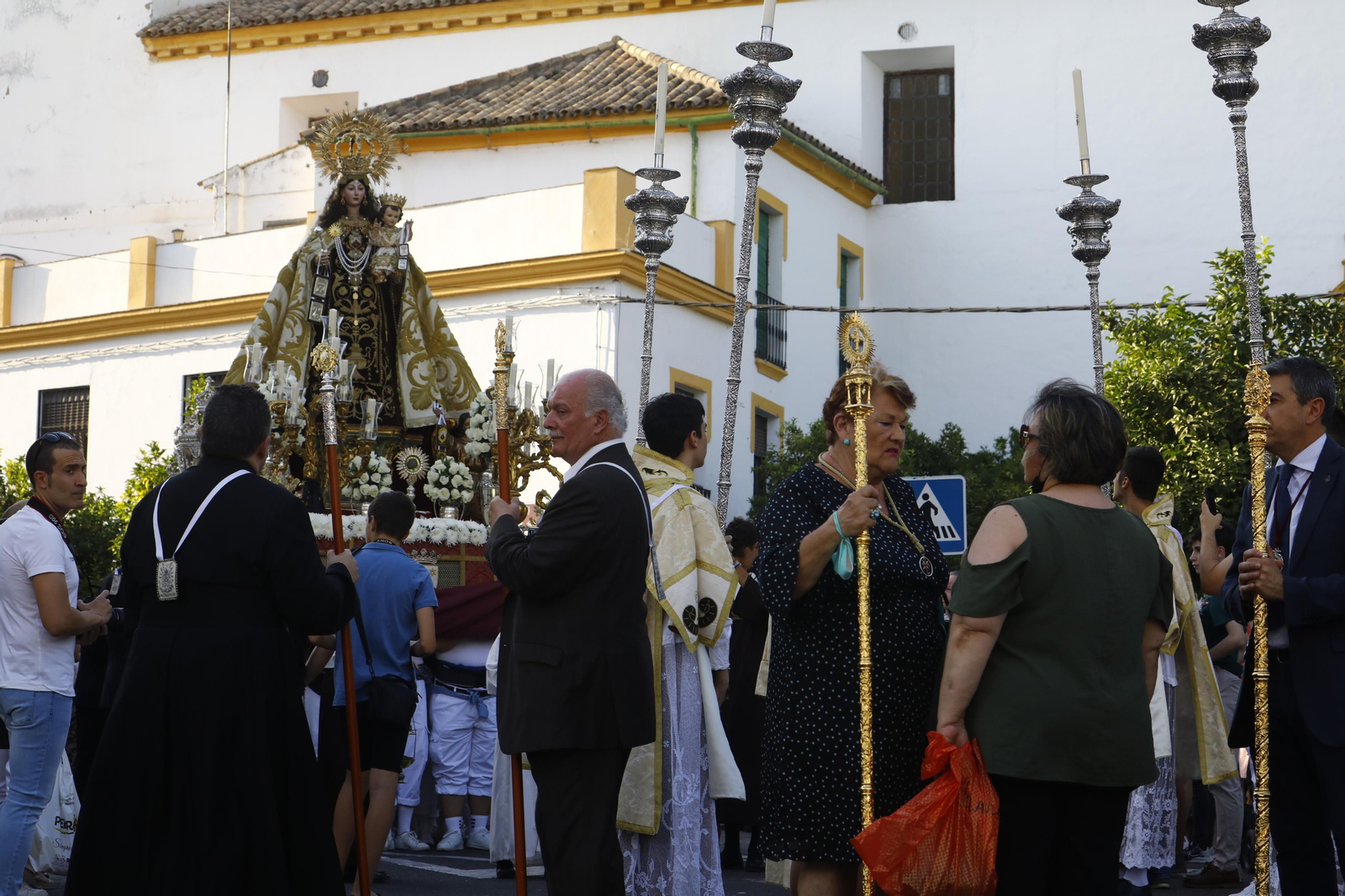La procesión de la Virgen del Carmen de Puerta Nueva de Córdoba, en imágenes
