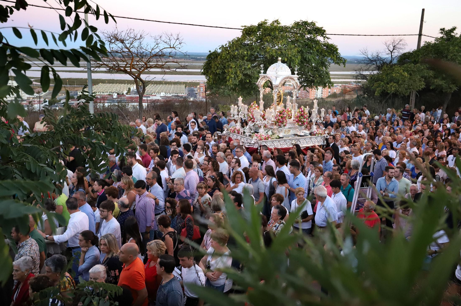 Imágenes de la bajada de la Virgen de La Cinta
