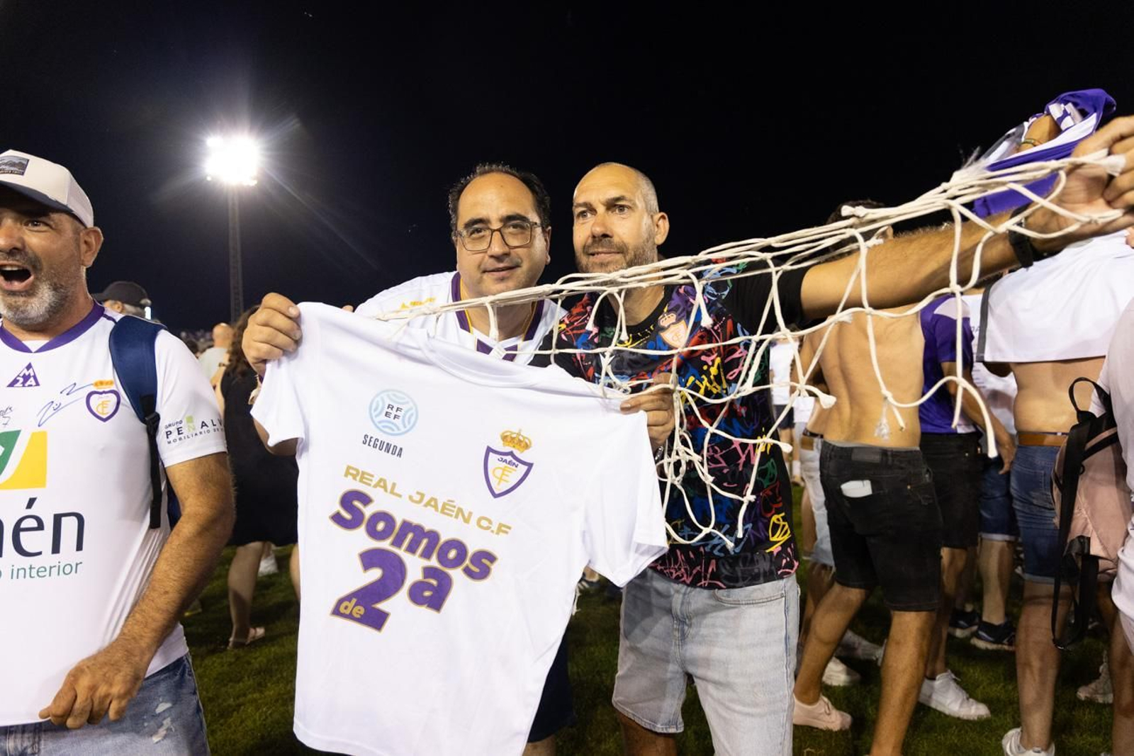 La celebración del Real Jaén.