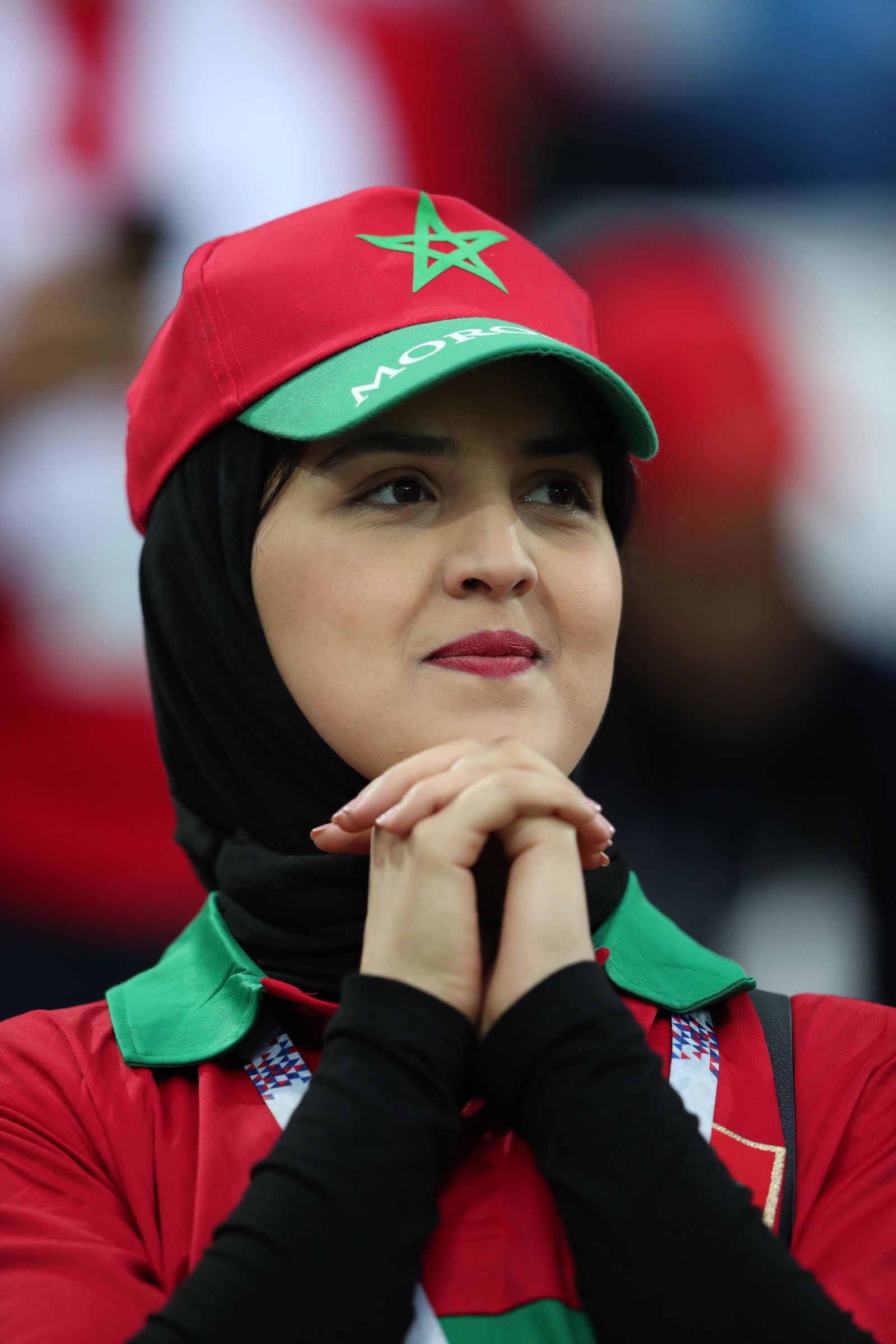 Las imágenes del España-Marruecos