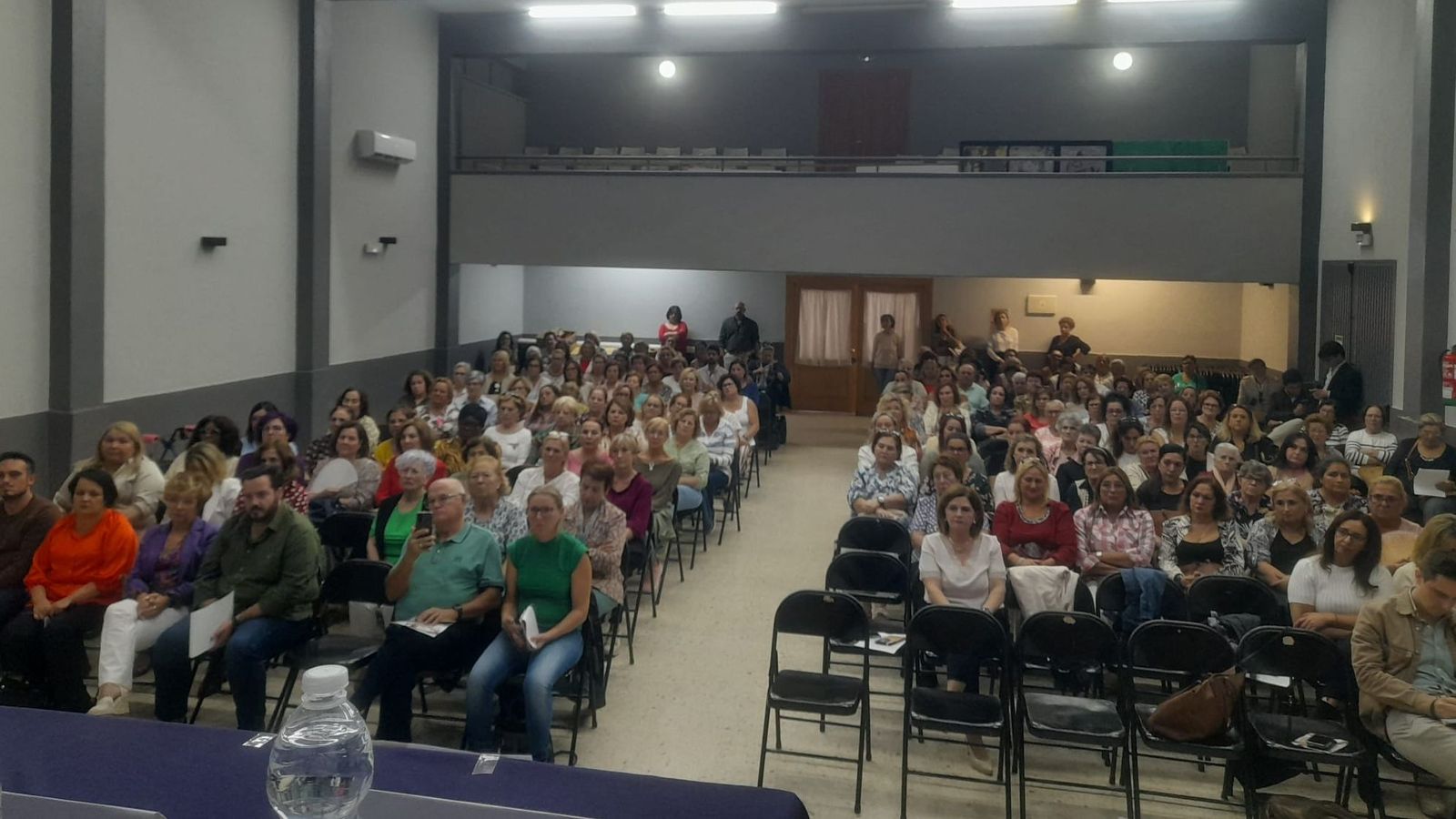 Celebración del Día de la Mujer Rural, el pasado año en el centro cultural de La Barca.