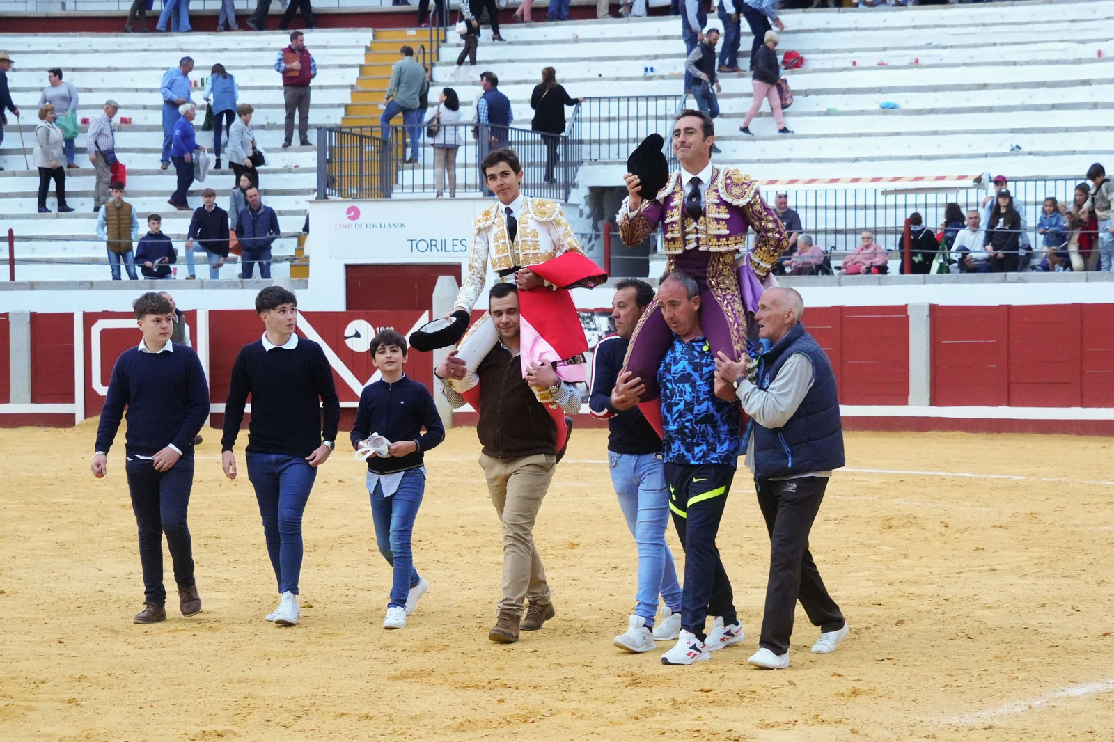 Las mejores imágenes de Manuel Morán, El Fandi y Daniel Luque en Pozoblanco
