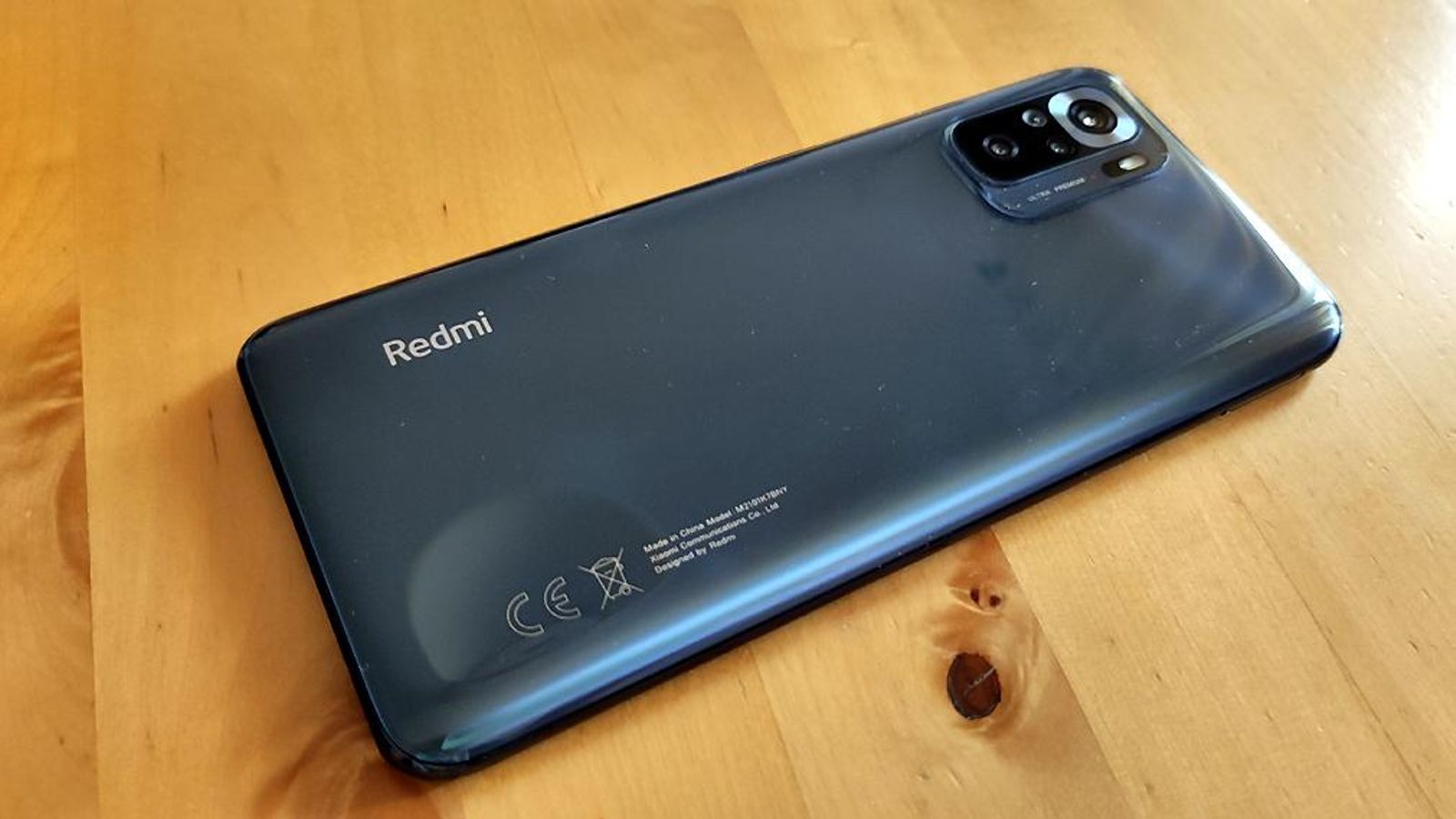 Trasera del Redmi Note 10S.