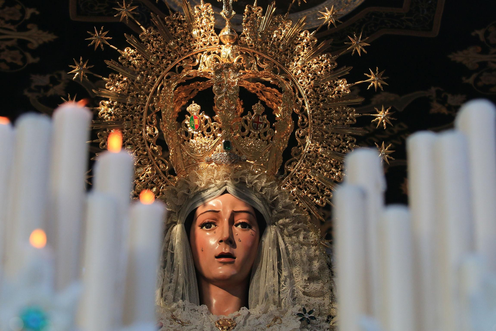 La procesión de la Macarena, en imágenes