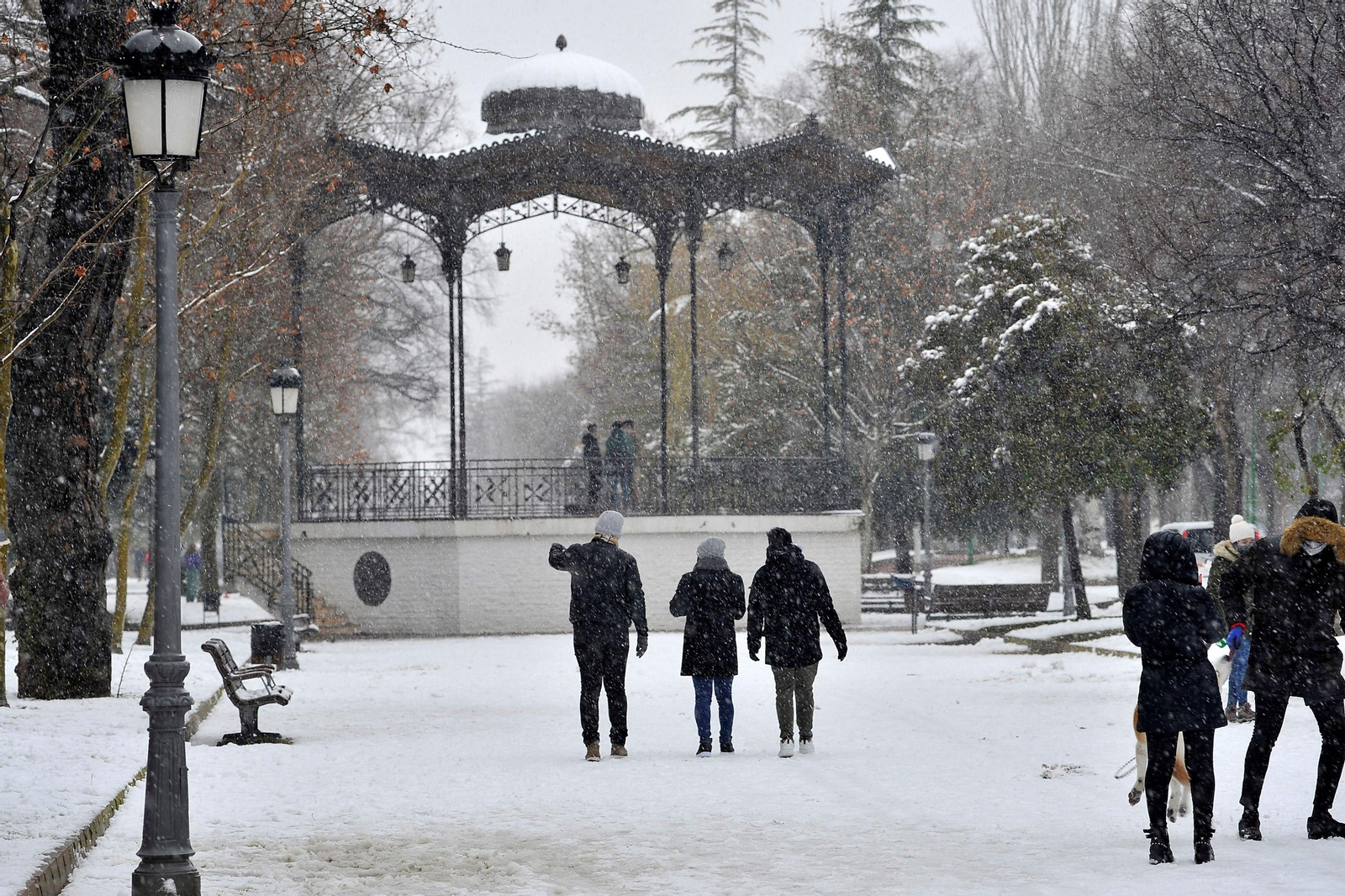 Las imágenes blancas que ha dejado la nieve en toda España