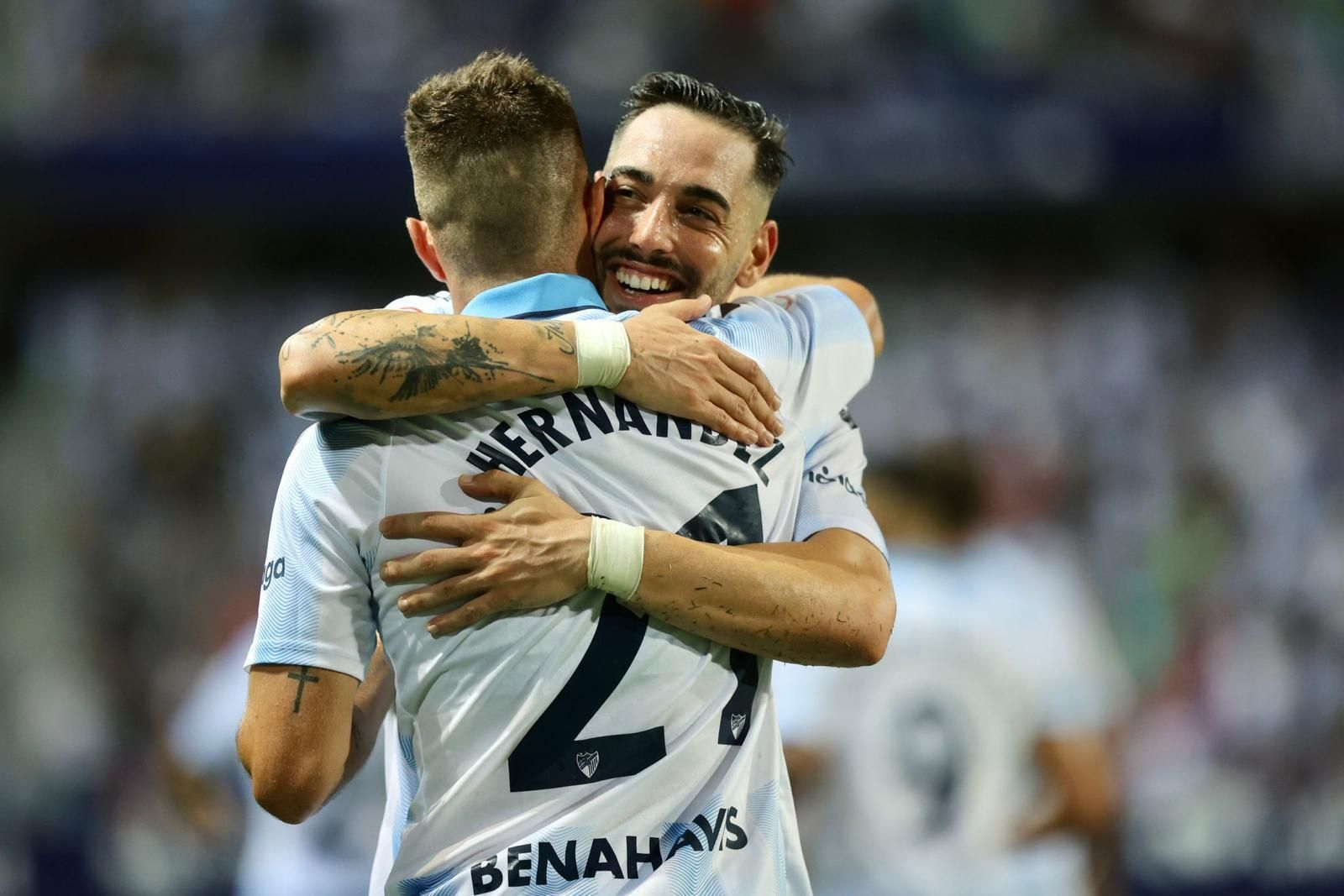 El Málaga CF - Recreativo Granada, en imágenes