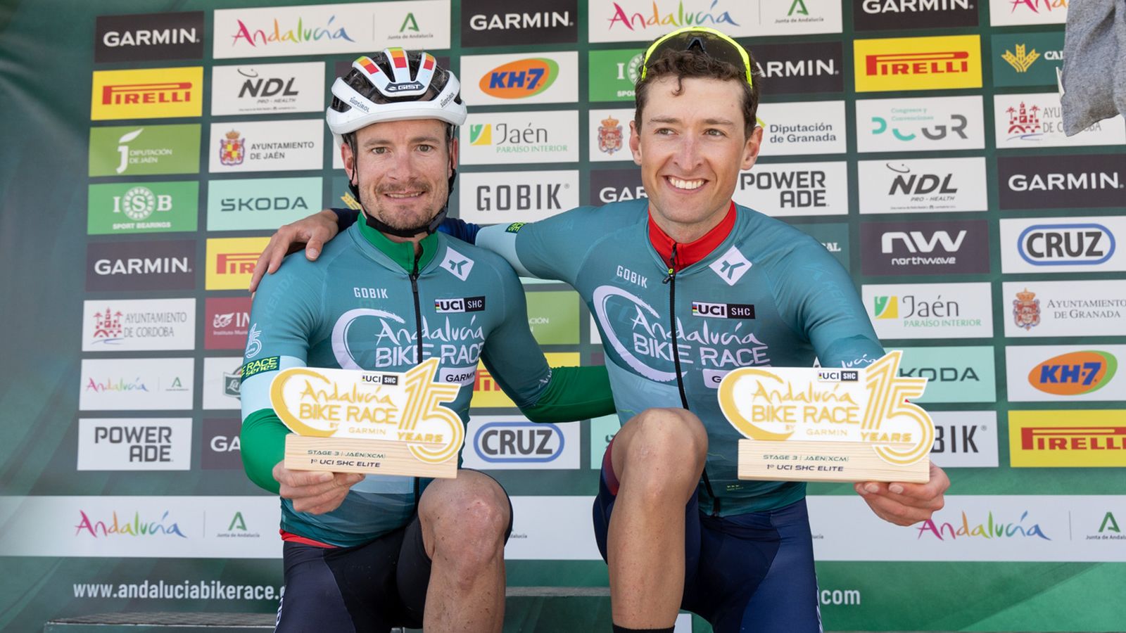 En imágenes: la Andalucía Bike Race llega a Jaén en su tercera etapa