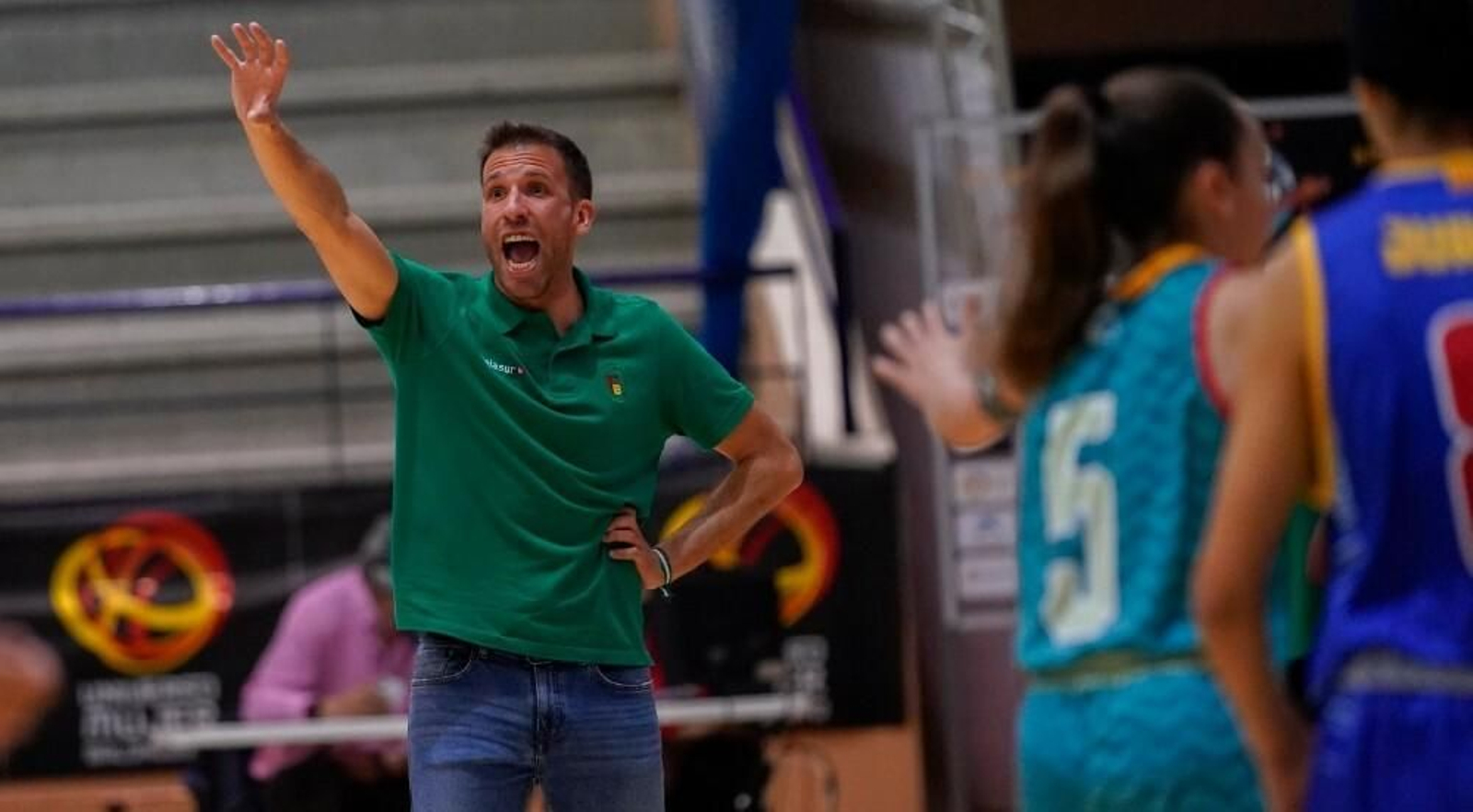 Álex Gómez durante un encuentro con la Selección andaluza.