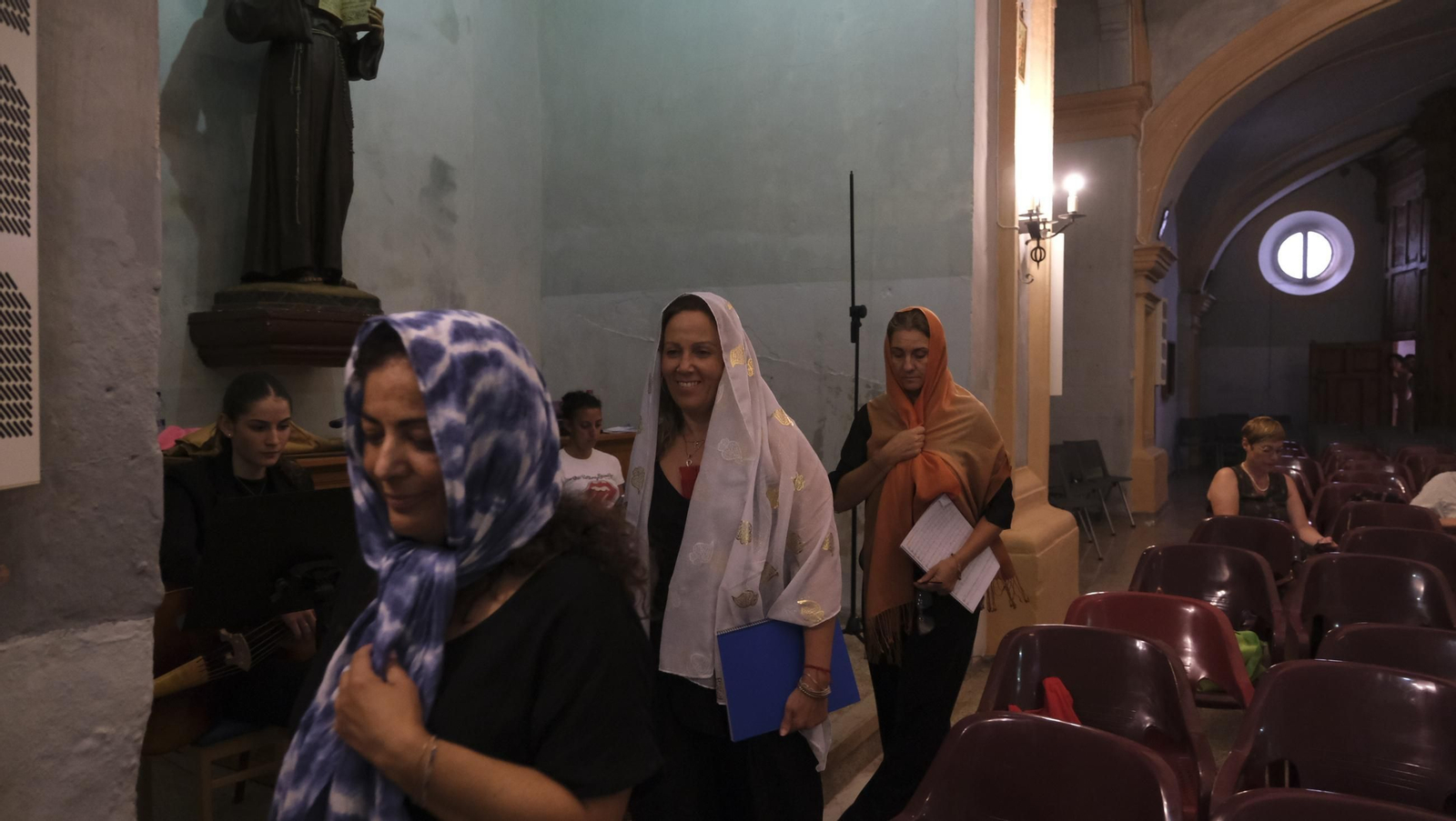 Ensayo general de la ópera de la academia musical de Vélez Blanco, en imágenes