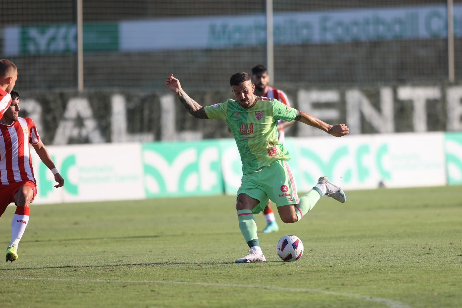 El Málaga CF - UD Almería, en fotos