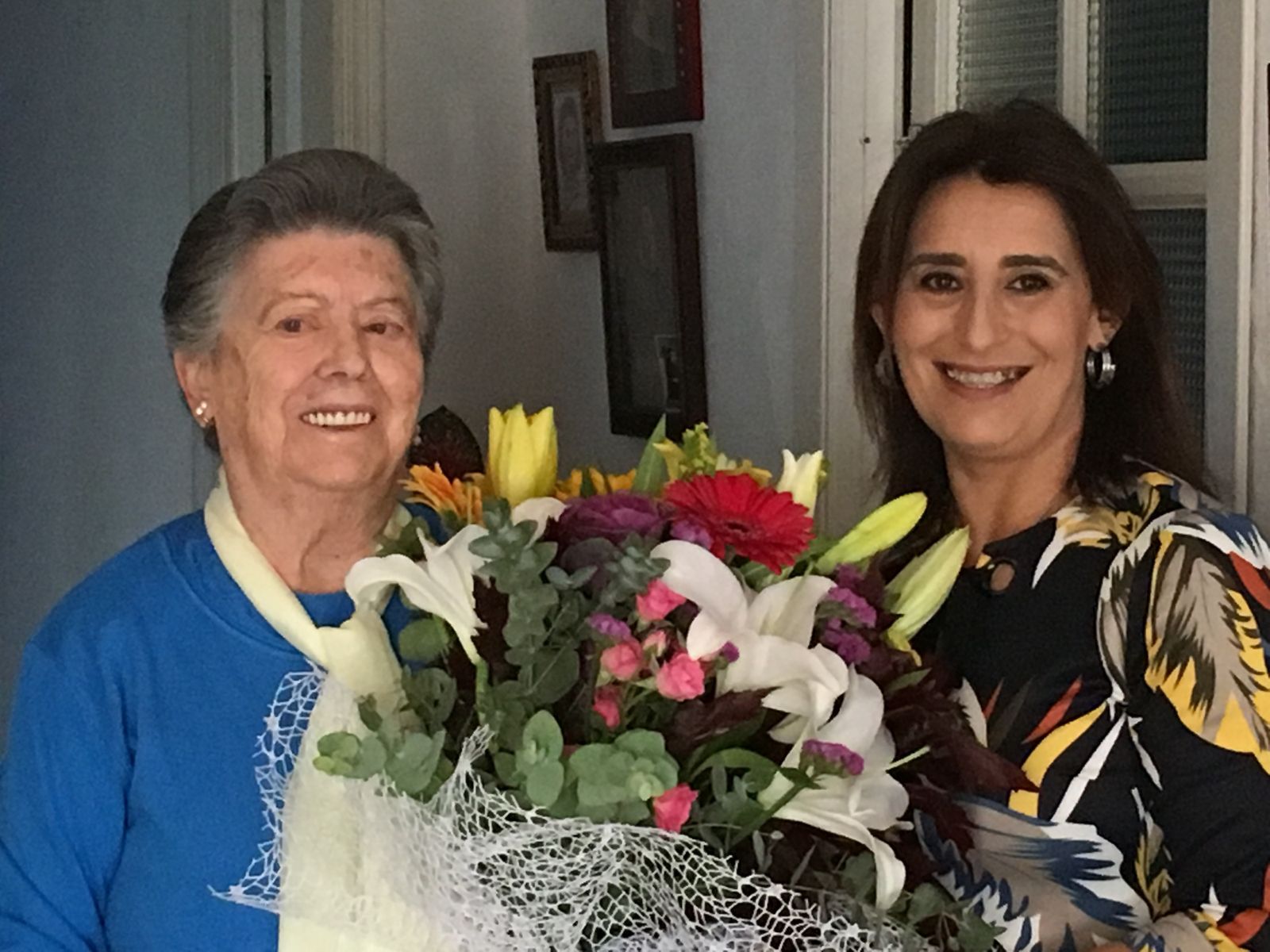 Consuelo Irigoyen y Concha de la Fuente.