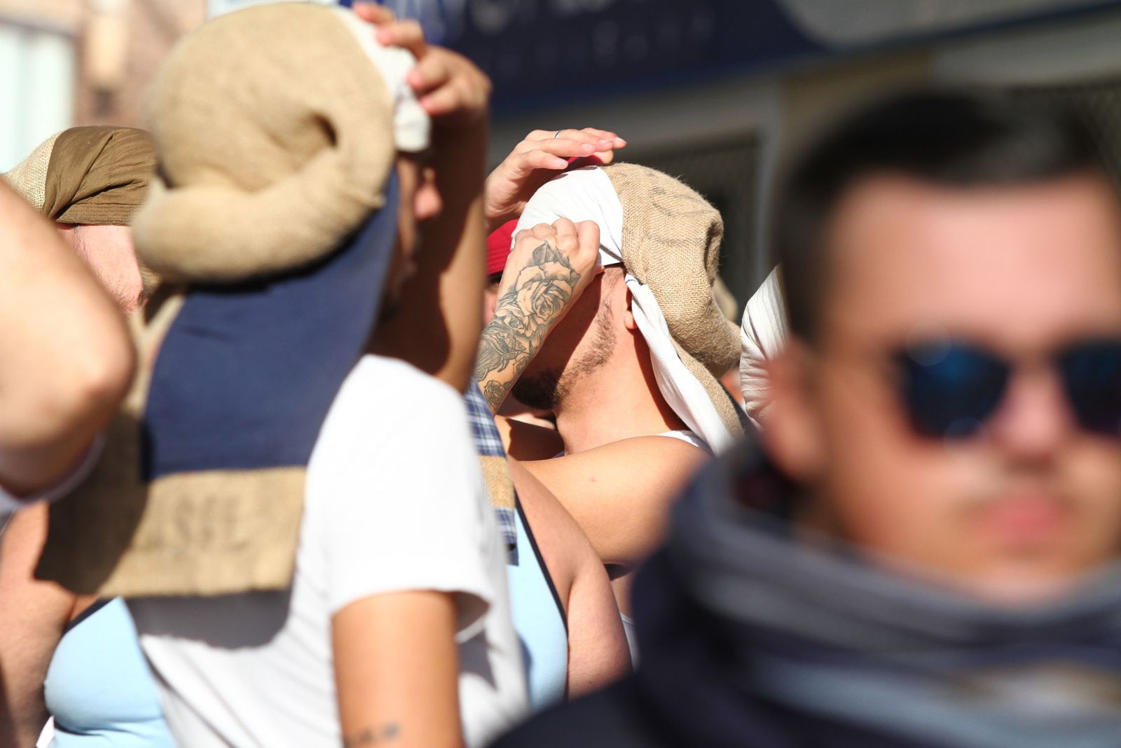 La procesión de San Sebastian en Imágenes.