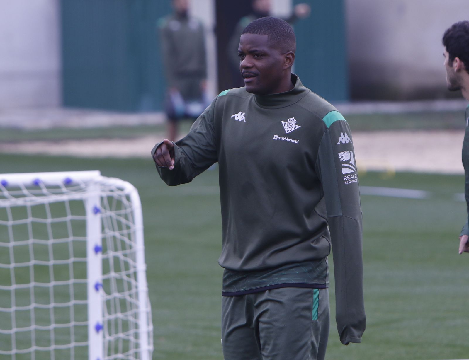 William Carvalho, en el entrenamiento.