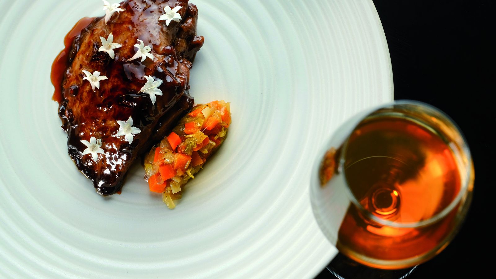 Plato del restaurante La Carboná.