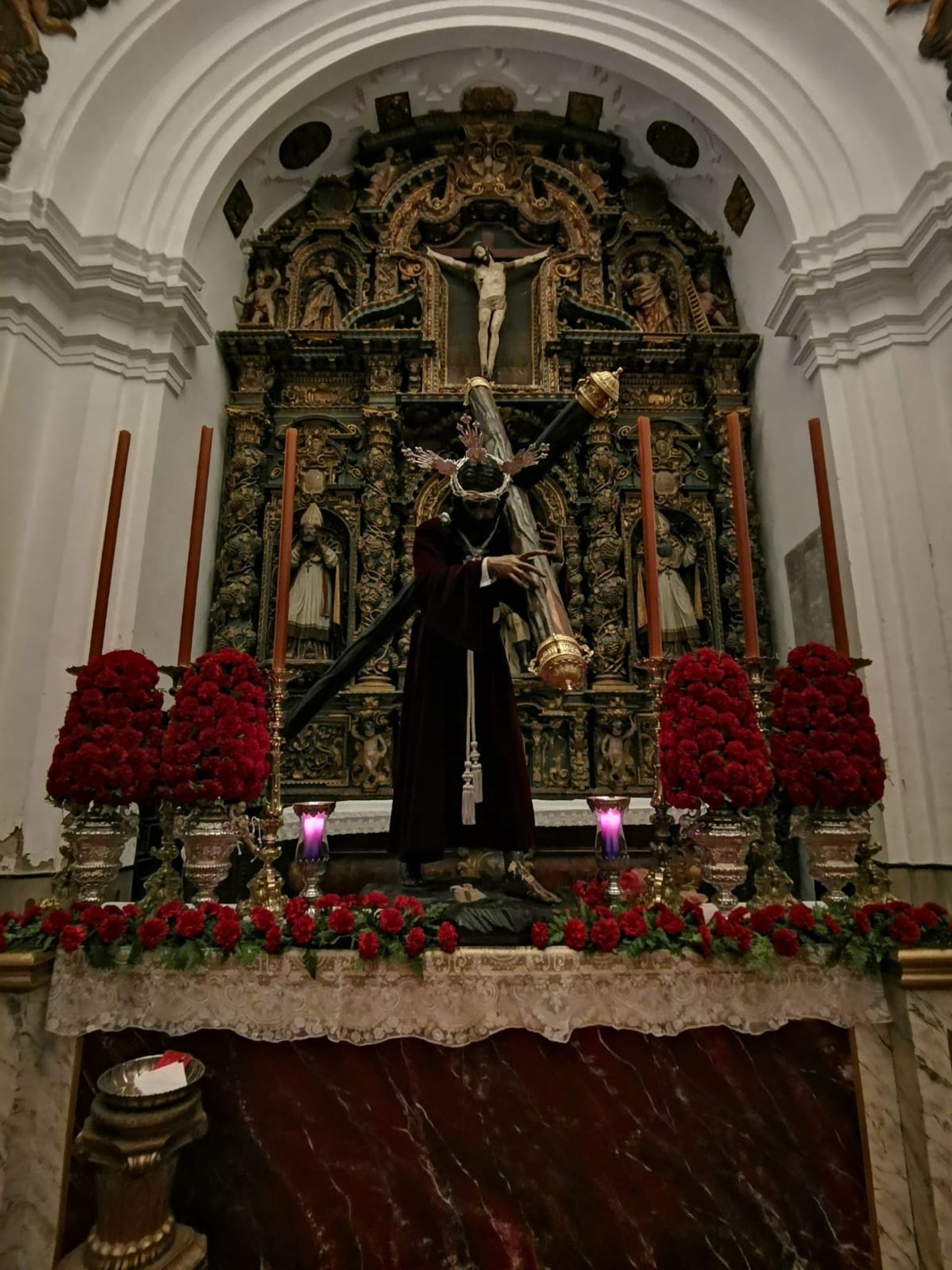 El Nazareno del Amor, en el besapié de la pasada semana