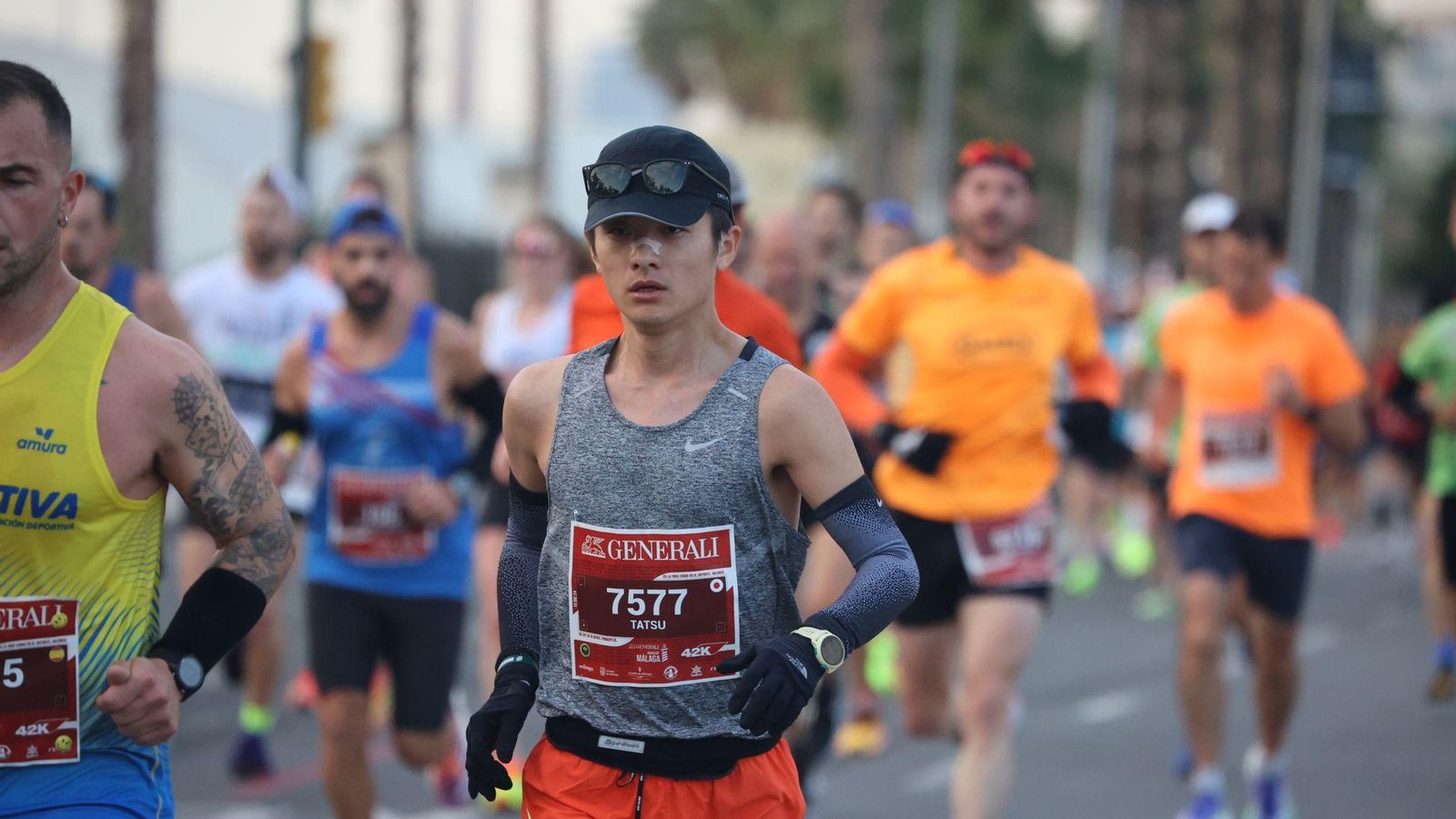 Las mejores fotos de la Maratón de Málaga 2024