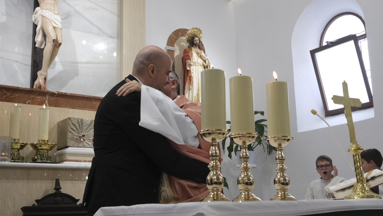 Imágenes de la bendición de la Borriquita de El Alquián, por el Obispo de Almería