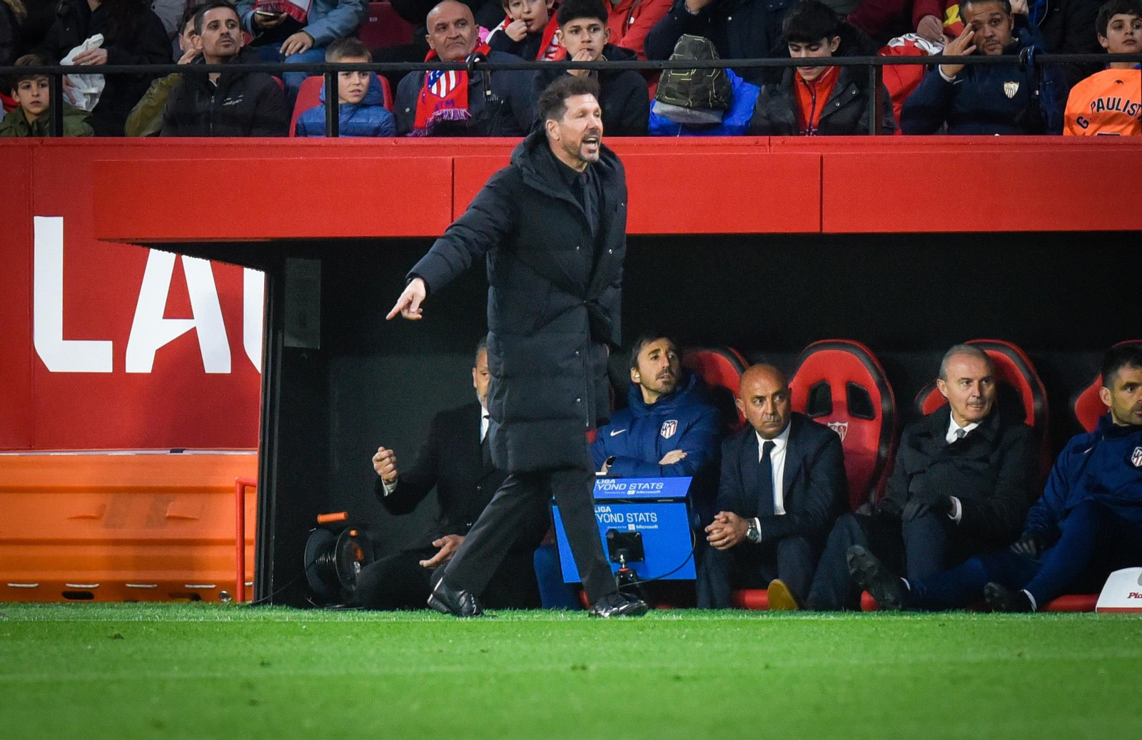 Las imágenes del Sevilla FC - Atlético de Madrid