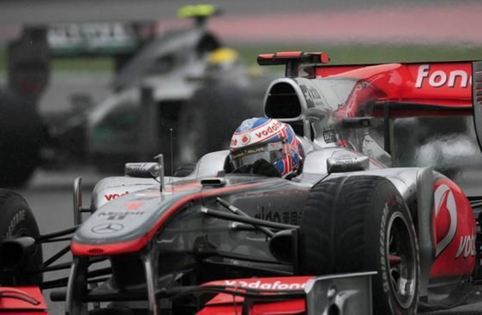 Jenson Button durante la carrera.

Foto: Reuters